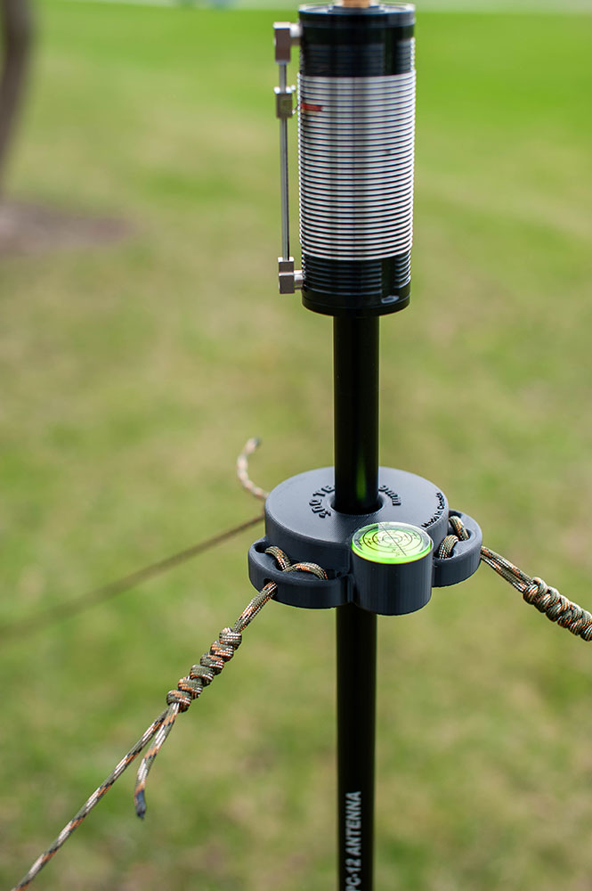 JPC-12 HF Field Vertical Antenna Mast Guying System